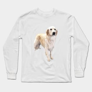 Golden Retriever Standing Beauty Long Sleeve T-Shirt